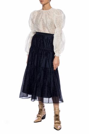 Pleated skirt with ruffle, zdjęcie 2 Pleated skirt with ruffle od Ulla Johnson